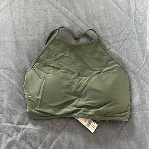 NWT Aerie High Neck Bikini top Medium